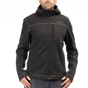 KLIM Bighorn Canyon‎ Wool Fleece Hoody Black Heather Size 2X